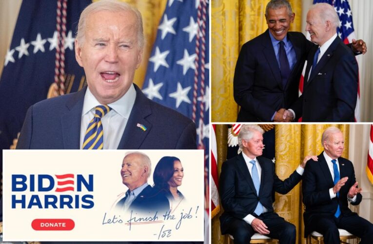 Biden to hold NYC fundraiser with Barack Obama and Bill Clinton