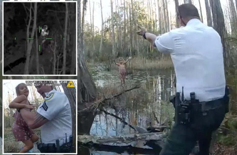 Video shows 5-year-old girl with autism rescued from swamp