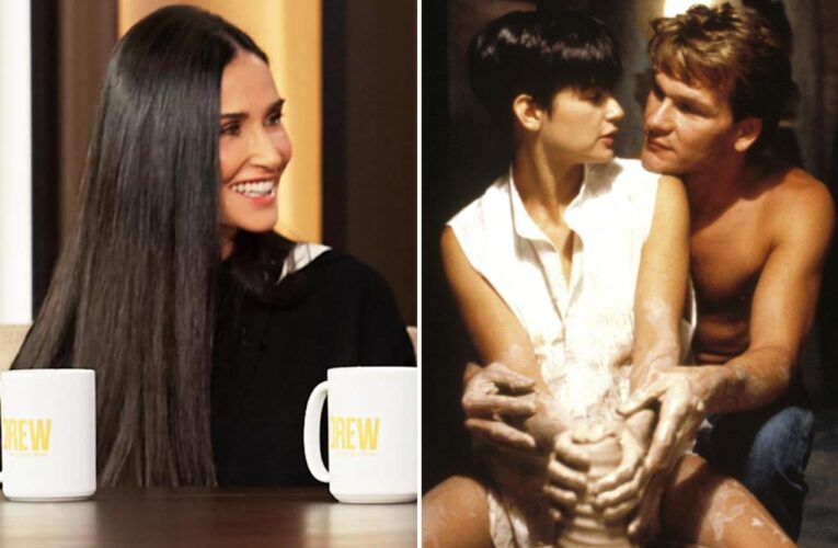 Demi Moore still has the ‘Ghost’ clay pots she made with Patrick Swayze