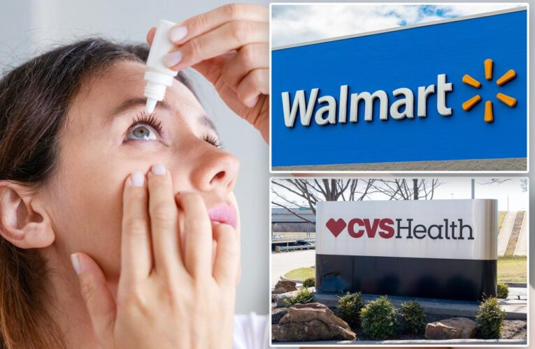 Eye products sold at Walmart, CVS could pose infection risk