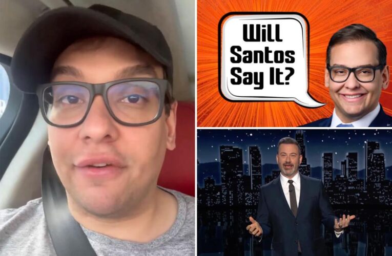 Lyin’ expelled ex-Rep. George Santos makes Jimmy Kimmel’s ‘wishes come true’ by suing host over misusing Cameo clips