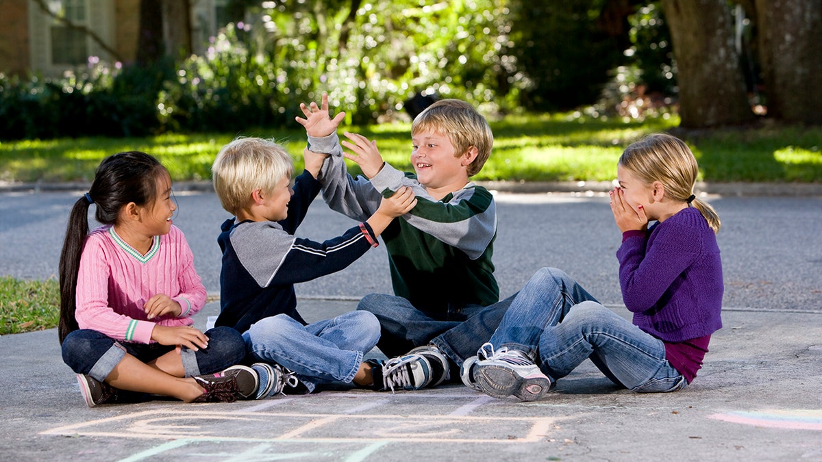 kids playing