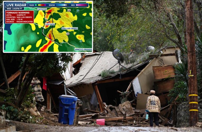 Fast-moving storm spurs potential Southern California tornado