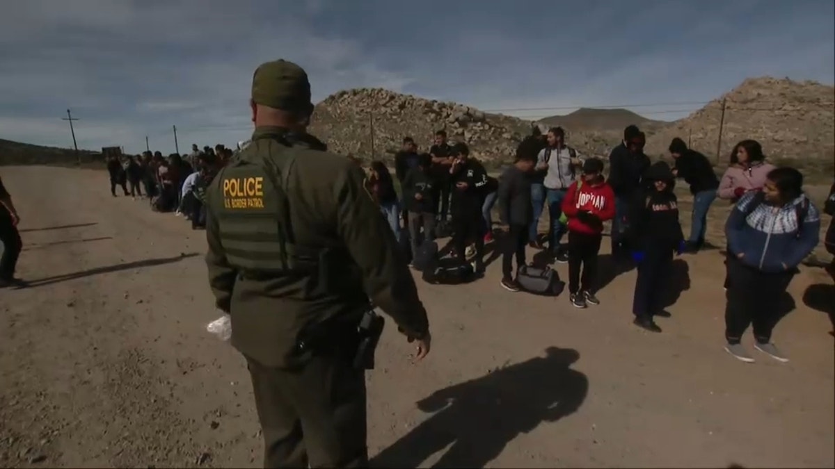 Border Patrol with Jacumba migrants