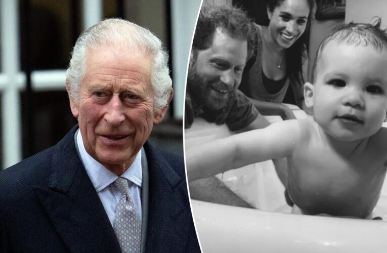 Prince Harry ‘to take Archie and Lilibet and Archie to visit cancer-stricken King Charles’