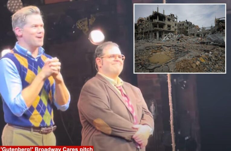 Broadway Cares charity group ripped for channeling $400K of donations to Gaza