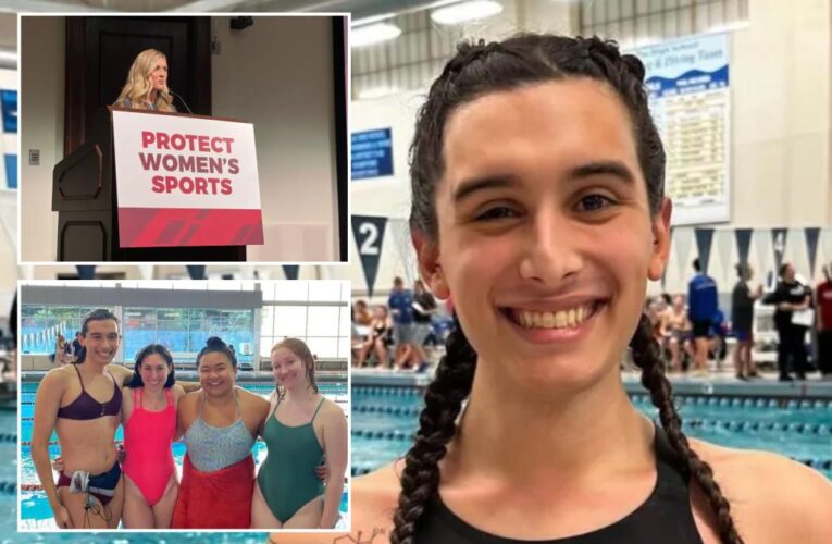 Riley Gaines slams trans New Jersey swimmer who smashed another collegiate record