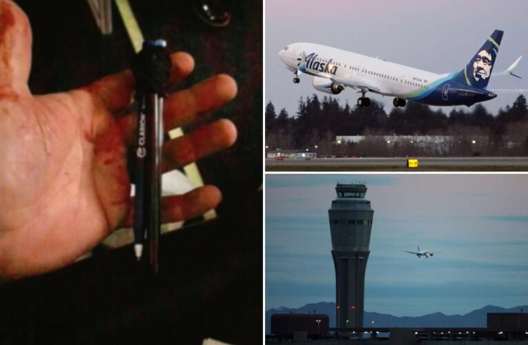 Las Vegas bound flyer, Julio Lopez, allegedly stabbed fellow Alaska Airlines with makeshift weapon