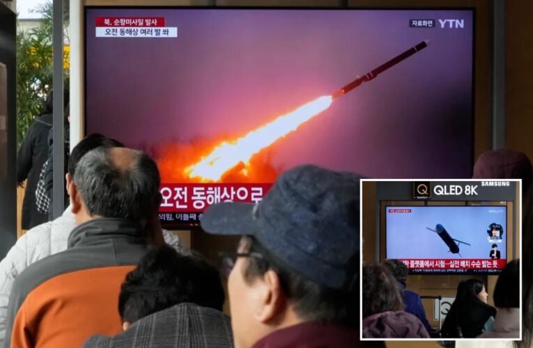 South Korea says North Korea has fired cruise missiles, adding to provocative run in weapons test