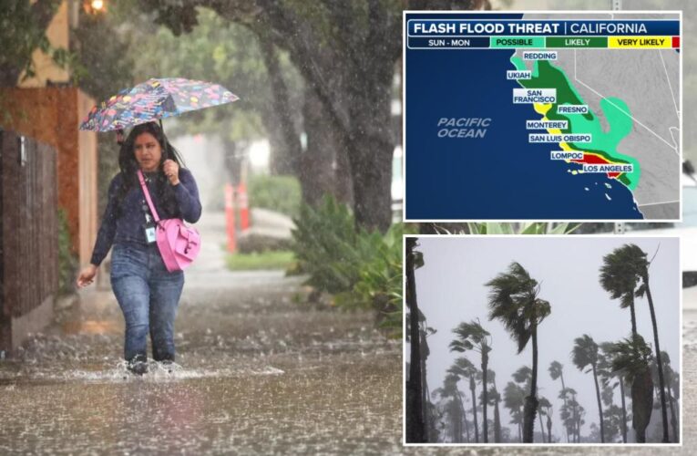 Los Angeles, San Diego under State of Emergency as atmospheric river hitsCalifornia