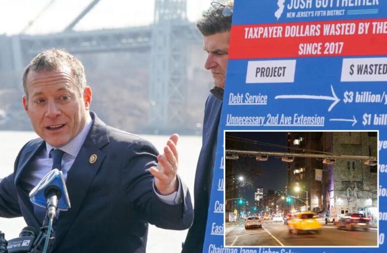 MTA must ‘come clean’ about how much NYC congestion toll would rake in ‘on backs’ of families: NJ Rep. Josh Gottheimer