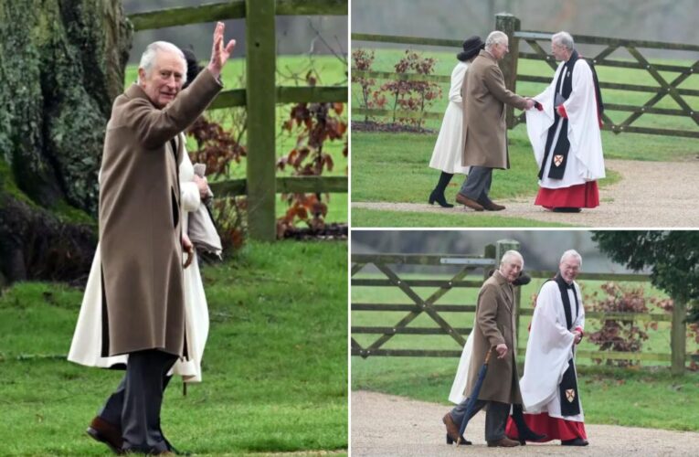 King Charles III attends church for first time since revealing he has cancer