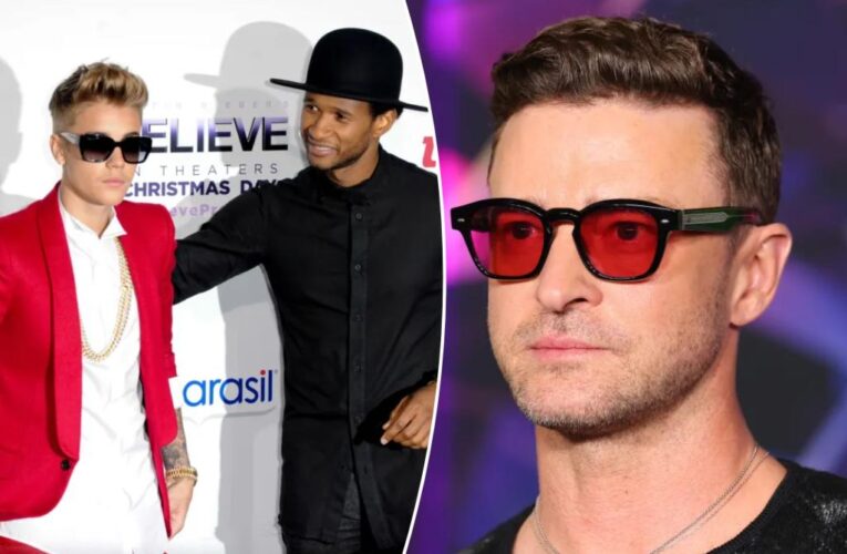 Usher beat Justin Timberlake to sign Justin Bieber in ‘bidding war’