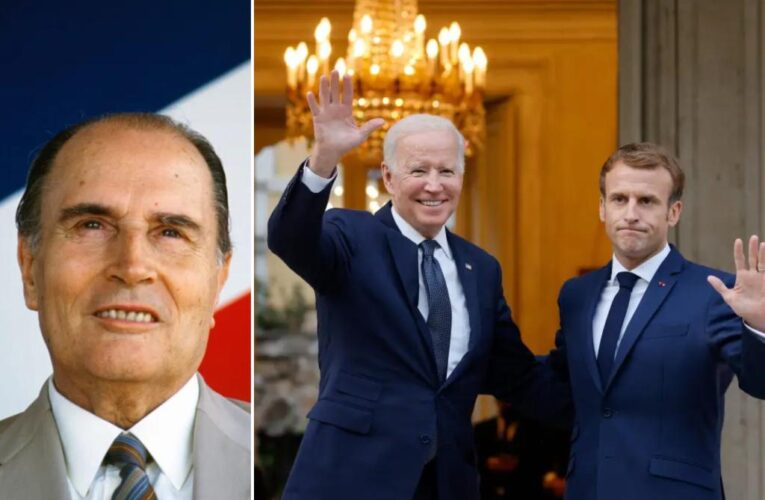Biden confuses French president Macron with ex-leader Mitterrand