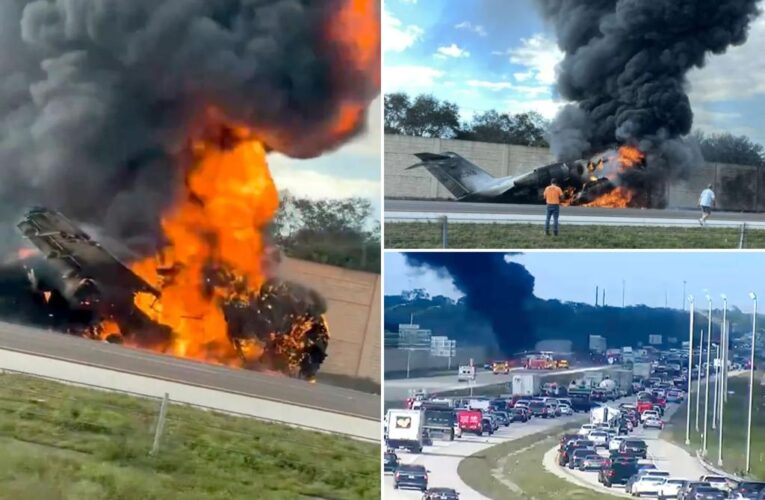 Florida plane audio reveals moment pilot lost both engines before crashing on I-75 near Naples