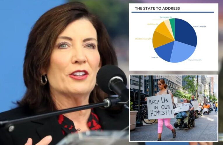 Kathy Hochul’s approval rating drops over NY cost of living