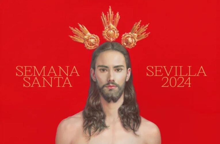 ‘Gay Christ’ poster sparks outcry in Spain as some say depiction of Jesus looks ‘homoerotic’