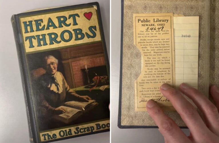 Ohio library receives book returned after 93 years