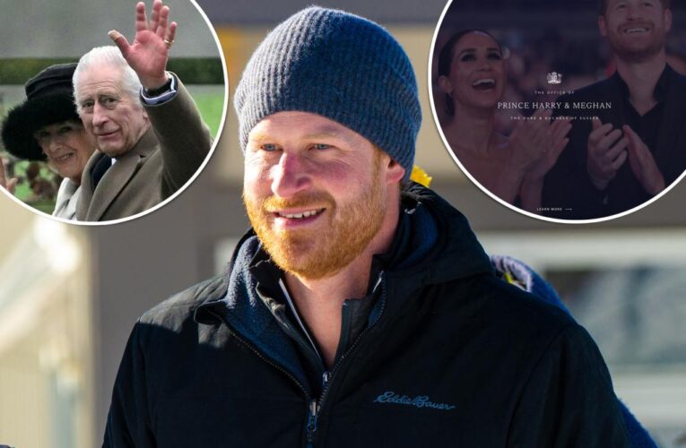 Prince Harry says critics should ‘focus on King’s health’ after new website backlash: report