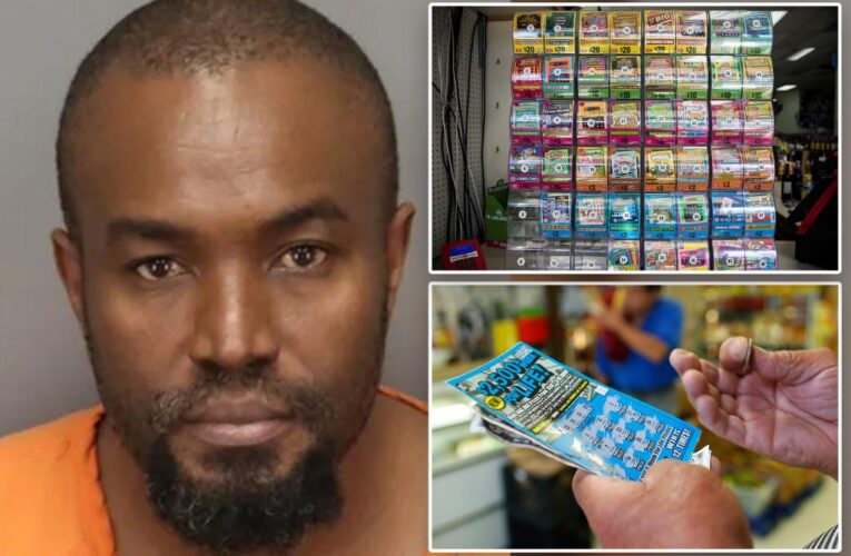 Florida man Warren Johnson racks up over $31K in charges on company card to purchase lottery tickets