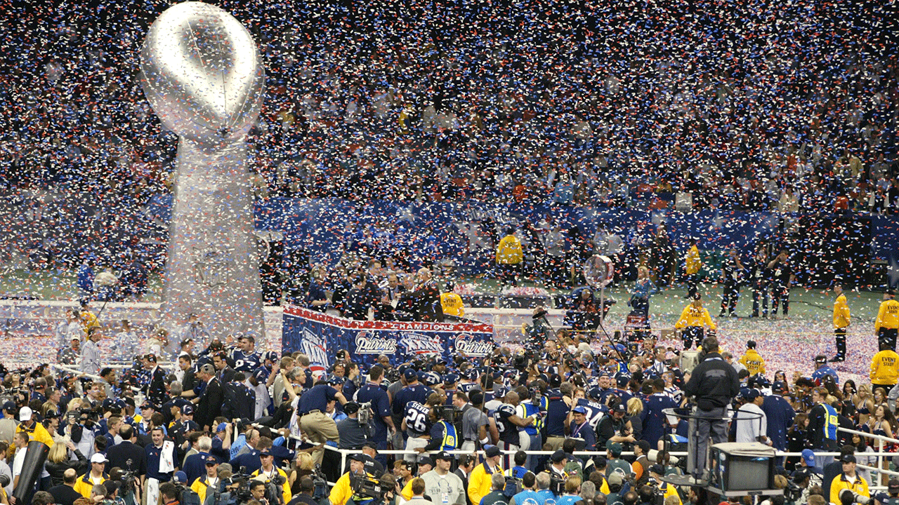 Super Bowl celebrations at Ceasers Superdome