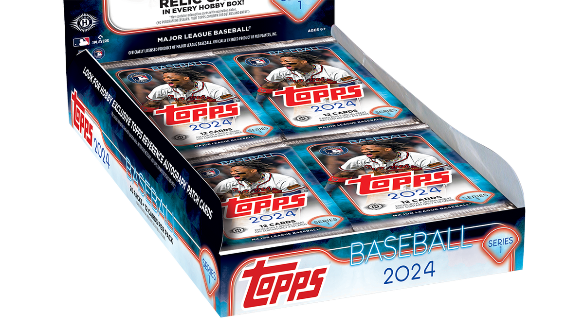 Topps cards with Acuna