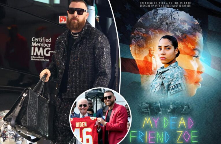 Travis Kelce’s movie career kicks off thanks to President Biden