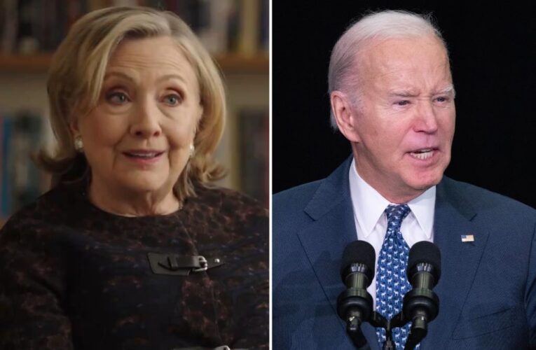 Hillary Clinton calls Joe Biden’s age a ‘legitimate issue’