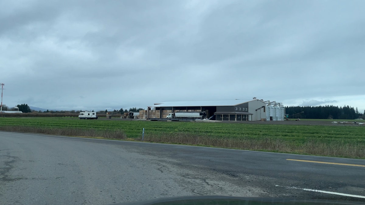 Rural Oregon farmland