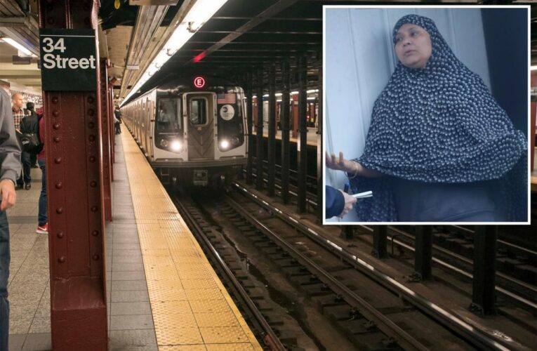 Wife of NYC postal worker kicked onto Penn Station roadbed slams ‘scary’ subways as she issues ominous warning