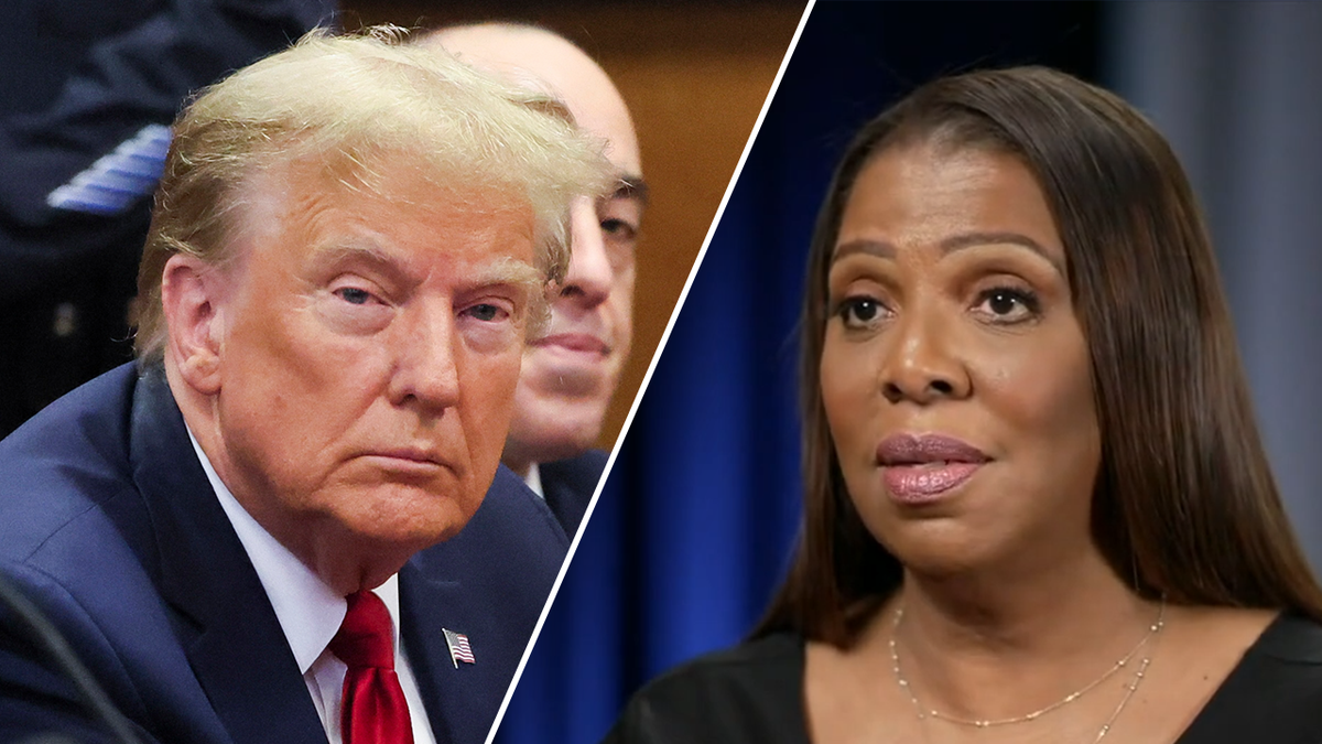 Donald Trump and Letitia James