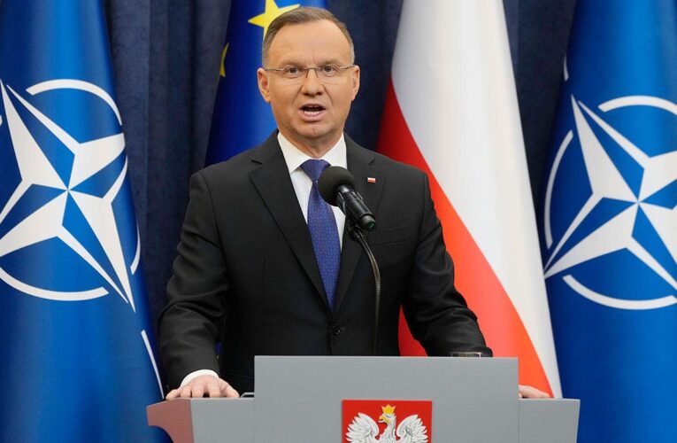 Polish president pushes NATO allies toward higher defense spending