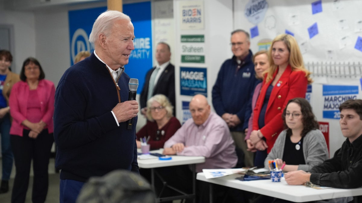 BIDEN IN new hampshire