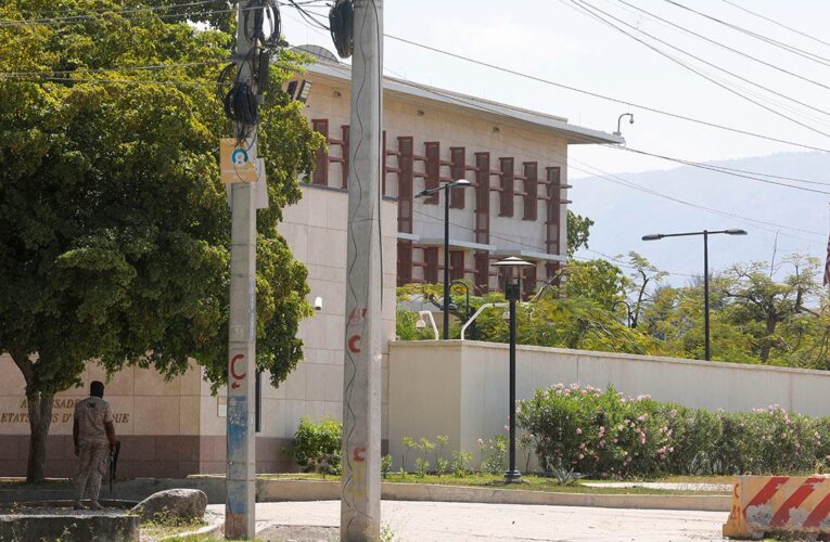 Haiti, US Embassy entrance area plunge into darkness as vandals attack power plant and substations