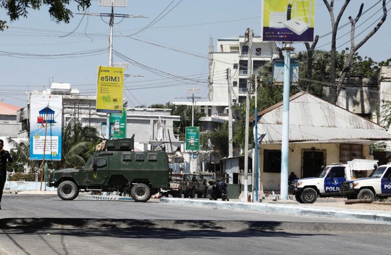 3 soldiers killed, 27 people wounded in hotel attack in Somali capital