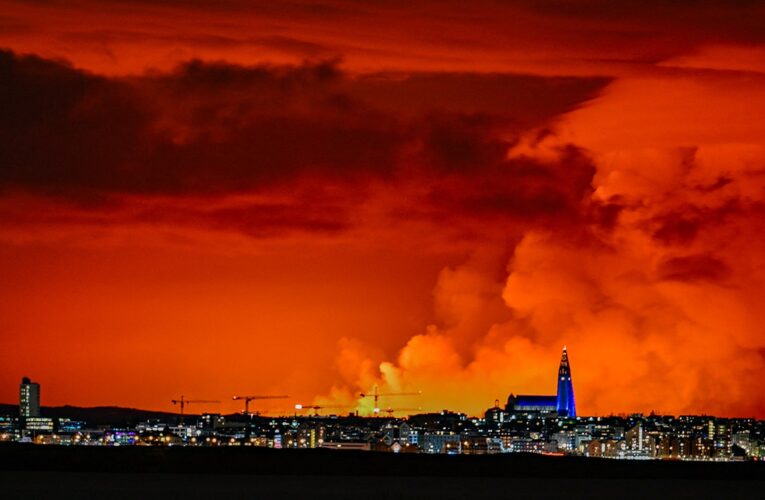 Iceland rocked by fourth volcano eruption in recent months, spewing fountains of lava