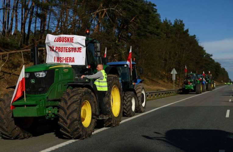 Polish farmers blockade German border crossings as protests against EU Green Deal rage on