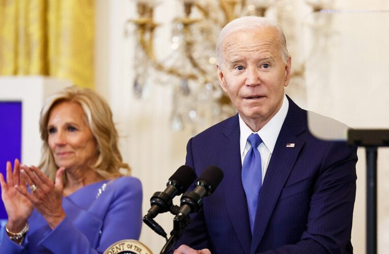 Biden fails to acknowledge Hunter’s out-of-wedlock daughter during Women’s History Month event at White House