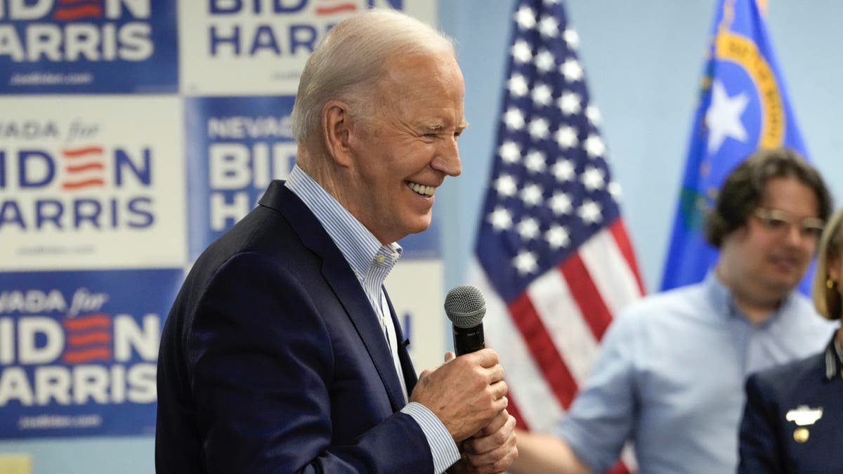 President Biden campaigns in Nevada and Arizona - two crucial western battleground states