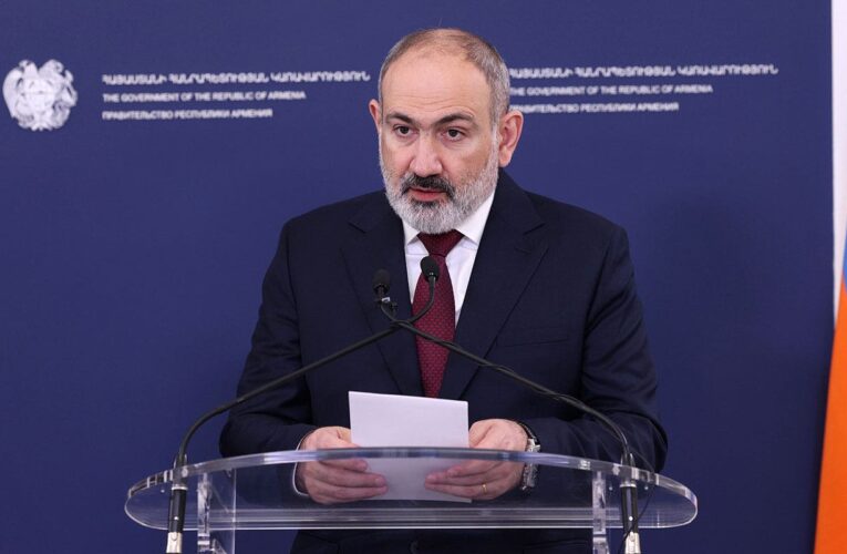 Armenia’s prime minister urges swift border agreement to avoid conflict with Azerbaijan