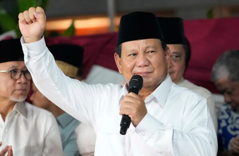 Controversial Indonesian defense minister wins presidential election