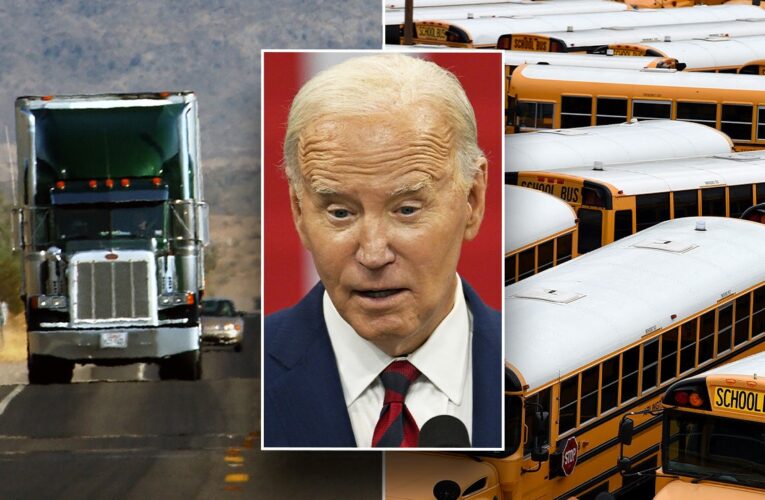 Biden cracks down on diesel trucks in bid to fight climate change, reduce emissions