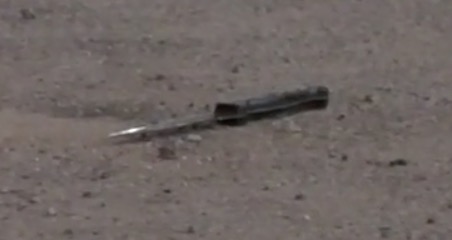 Knife on the street.