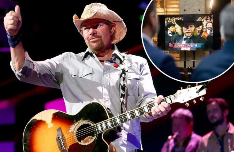 Toby Keith voted into Country Music Hall of Fame after death