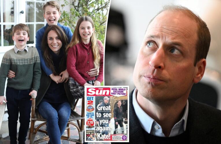 Prince William ‘simmering’ over Kate Middleton health rumors