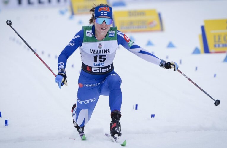 Krista Parmakoski ends six year winless run with ’emotional’ home triumph in Lahti