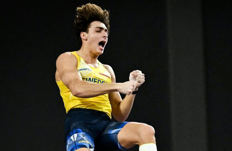 World Athletics Indoor Championships: Armand Duplantis survives scare to win pole vault, Jemma Reekie takes 800m silver