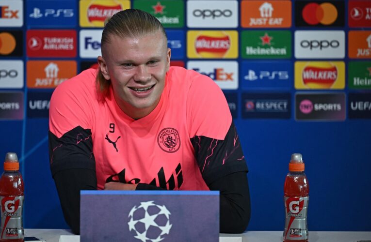 Erling Haaland ‘happy’ at Manchester City despite Real Madrid links ahead of UEFA Champions League last 16