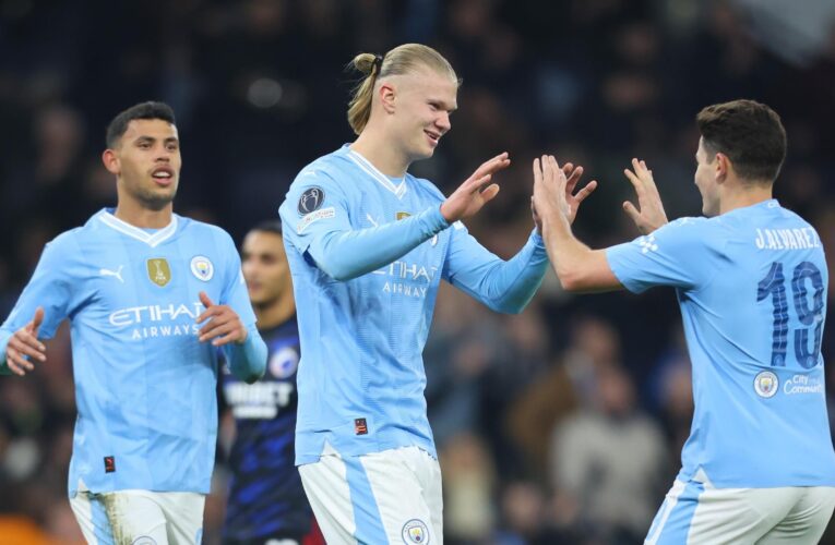 Manchester City 3-1 Copenhagen: Erling Haaland hits 41st UEFA Champions League goal as Citizens ease into quarter-finals