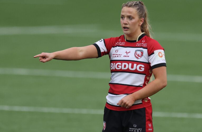 Allianz Premiership Women’s Rugby: Nel Metcalfe’s hat-trick helps Gloucester-Hartpury to dominant win over Harlequins